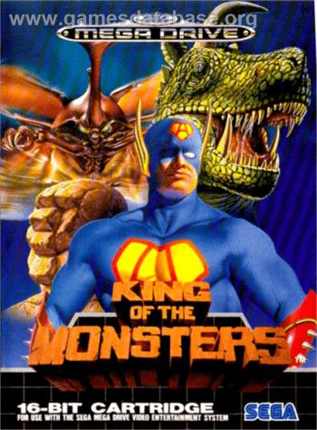Cover King of the Monsters for Genesis - Mega Drive